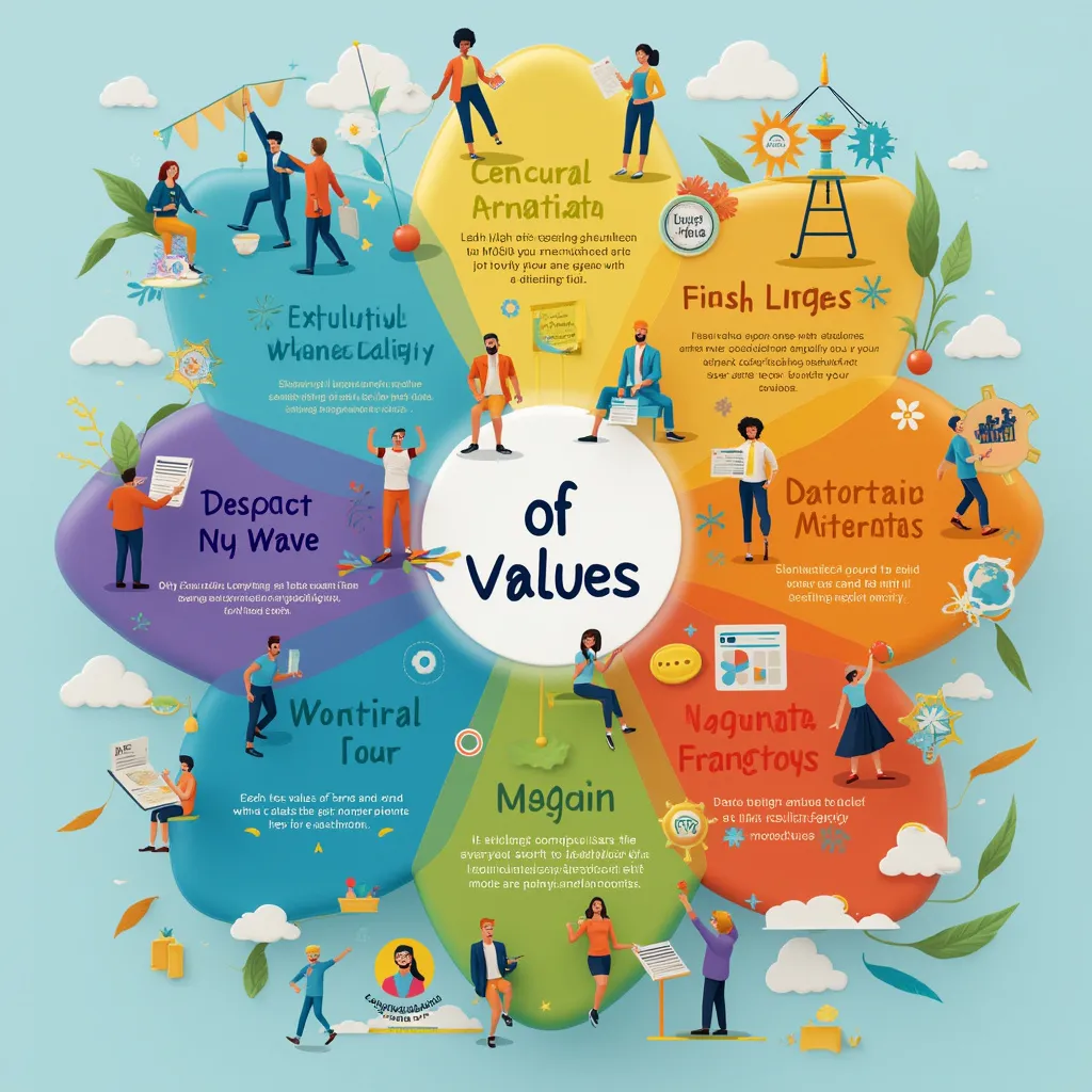 Valeurs d'ÉvolueCoaching illustrées